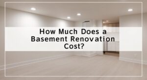 Basement renovation cost