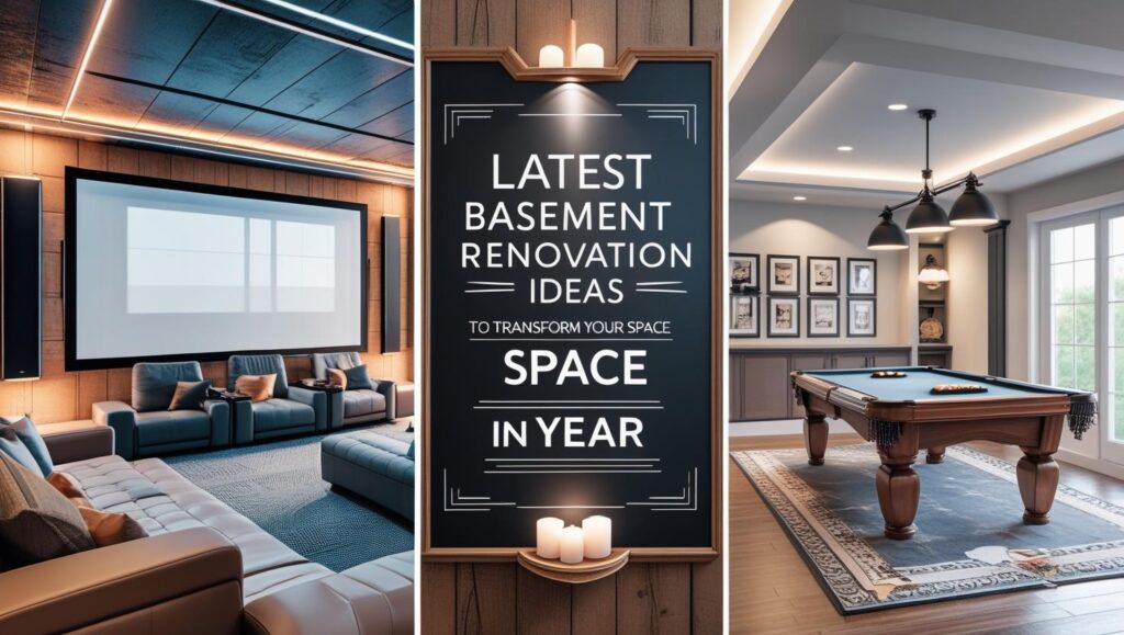 Latest Basement Renovation Ideas To Transform Your Space In Year