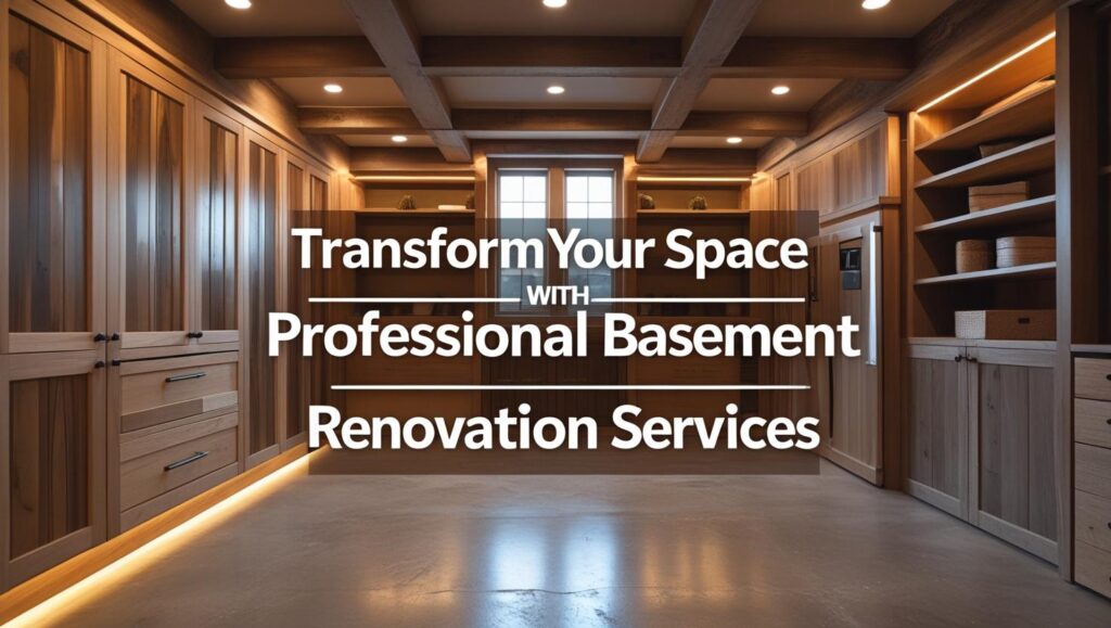Professional Basement Renovations Services