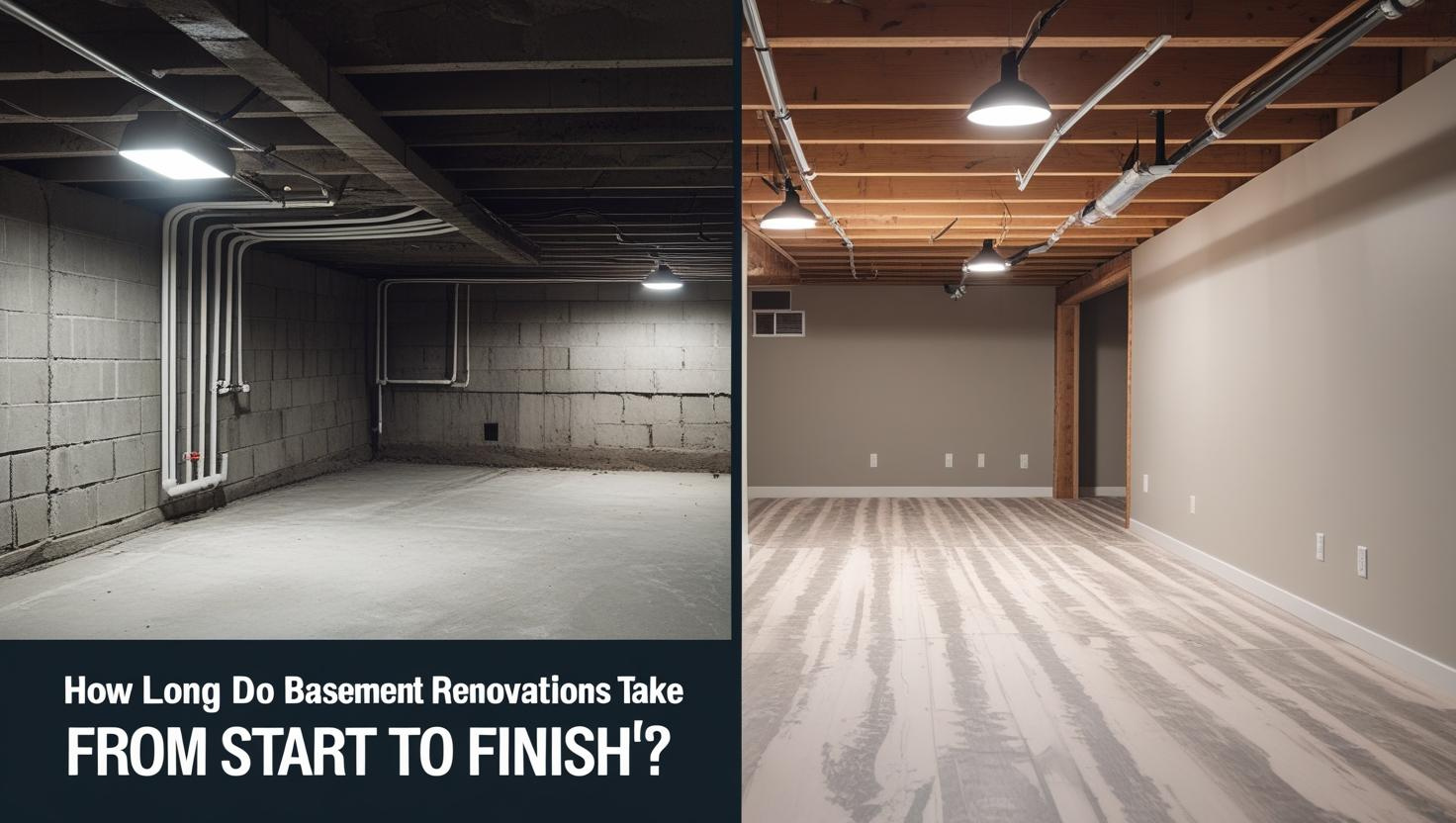 Basement Renovation Finishing Time