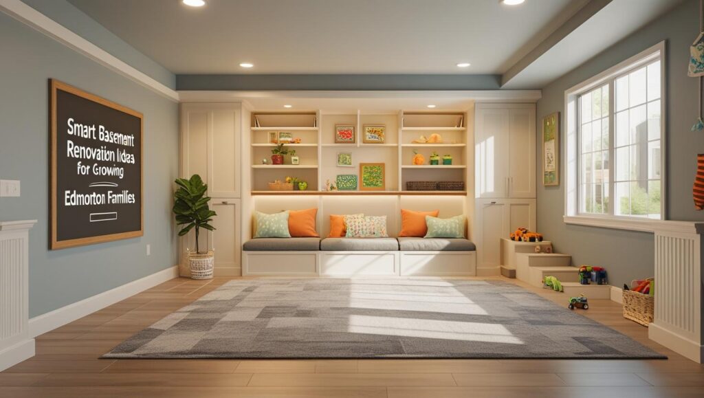 Smart Basement Renovation Ideas for Growing Edmonton Families