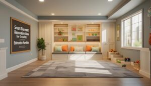 Smart Basement Renovation Ideas for Growing Edmonton Families