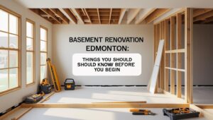 basement renovation Edmonton