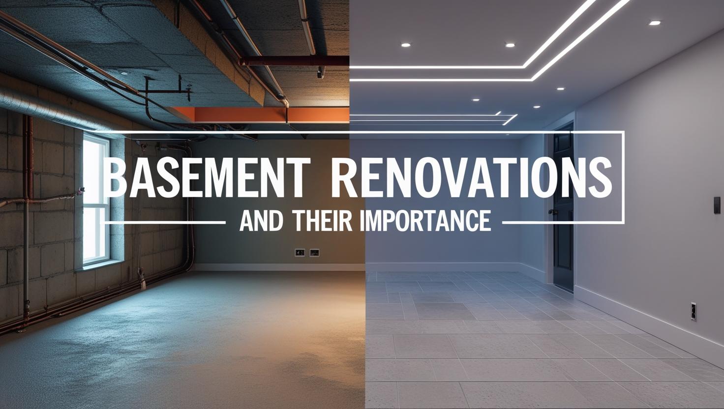 Basement Renovations And Their Importance