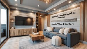 Affordable Basement Renovations in Edmonton_ How to Maximize Value & Comfort