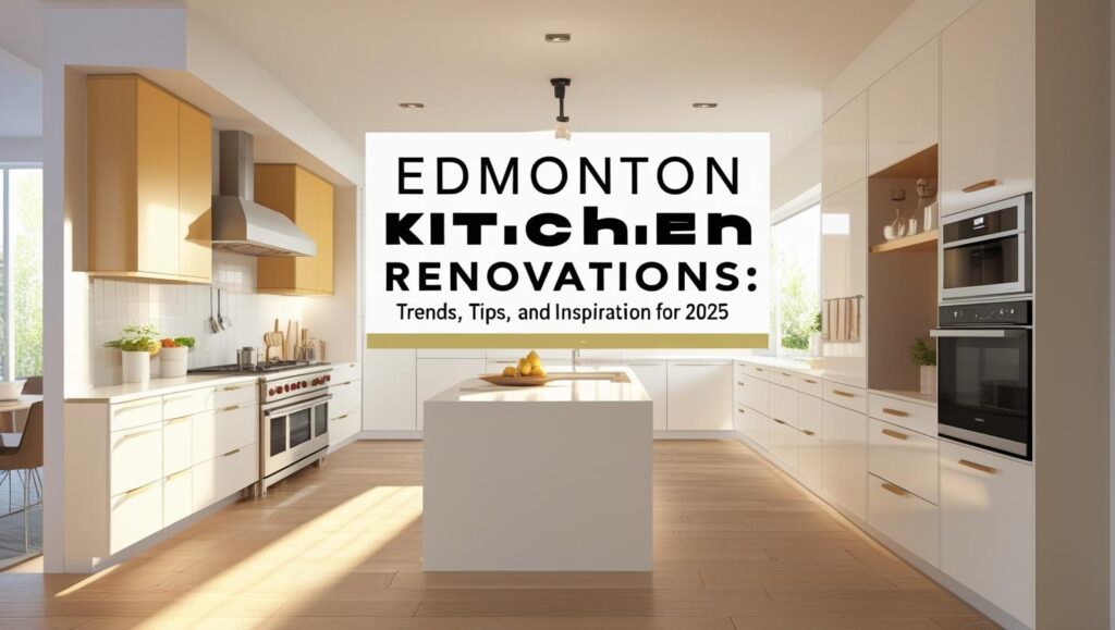 Edmonton Kitchen Renovations_ Trends, Tips, And Inspiration For 2025