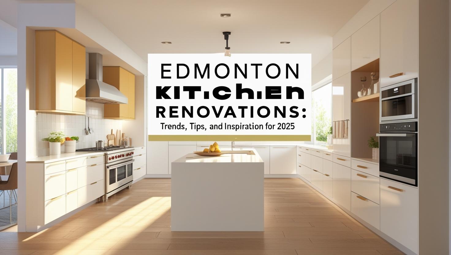 Edmonton Kitchen Renovations: Trends, Tips, And Inspiration For 2025