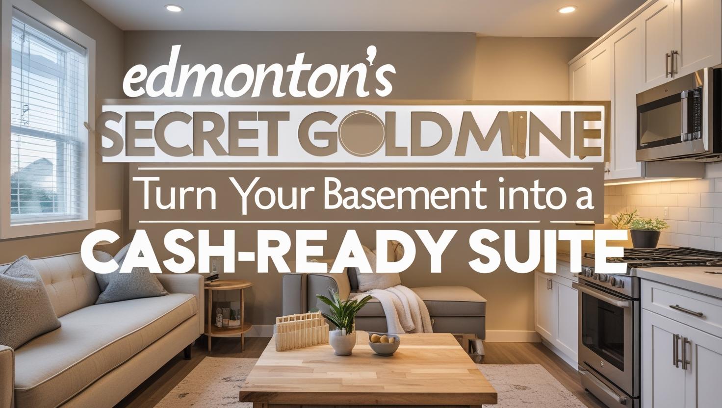 Edmonton’S Secret Goldmine: Turn Your Basement Into A Cash-Ready Suite