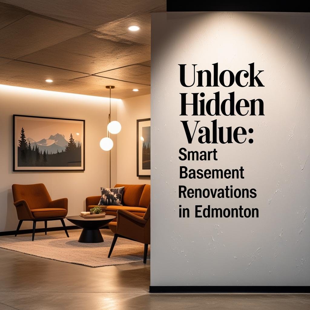 Unlock Hidden Value Smart Basement Renovations in Edmonton