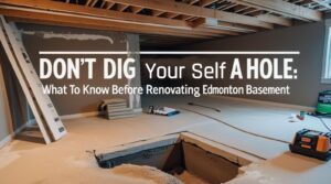 renovating edmonton basement
